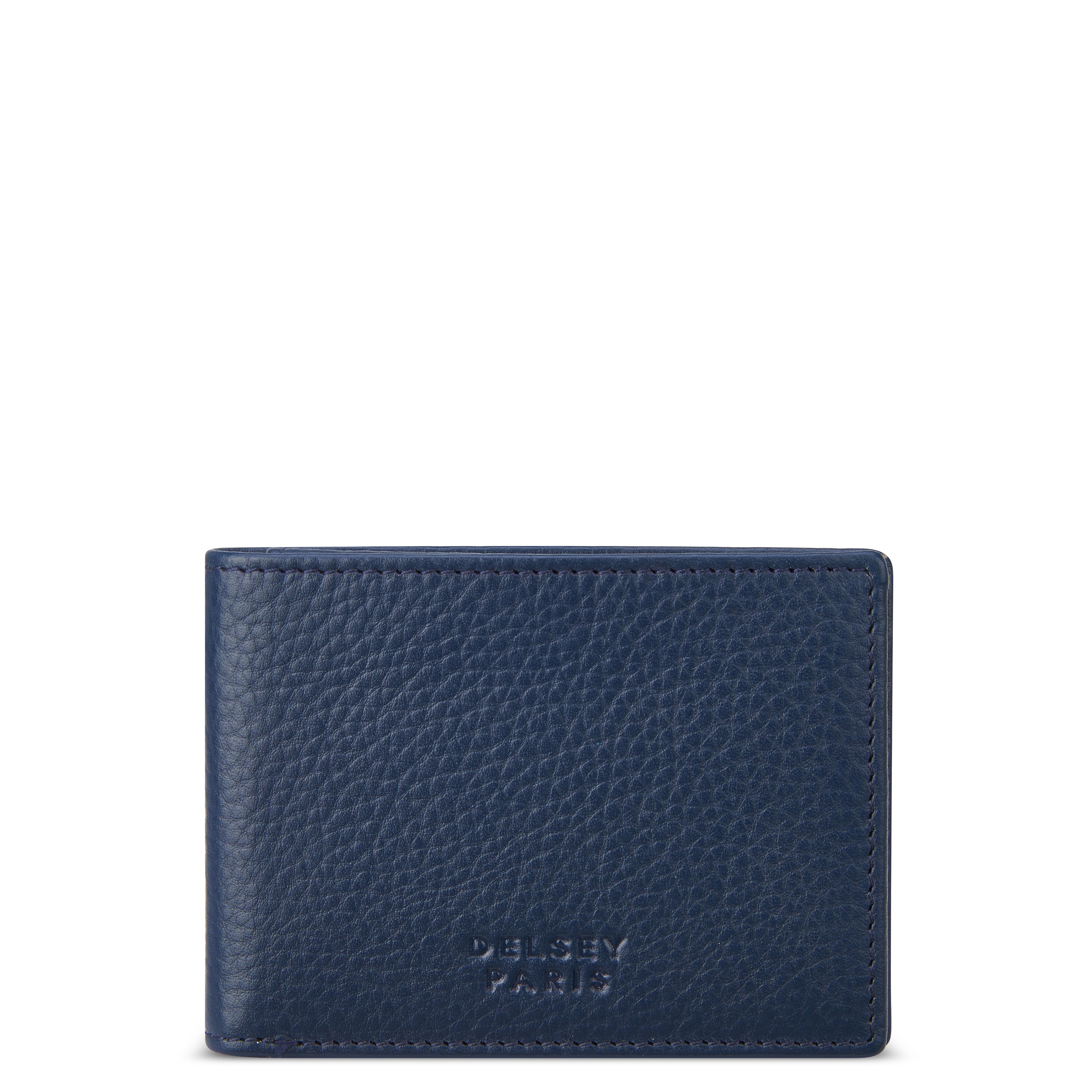 LE CUIR GRAINE - TRI-FOLD HORIZONTAL CARD HOLDER – DELSEY(デルセー