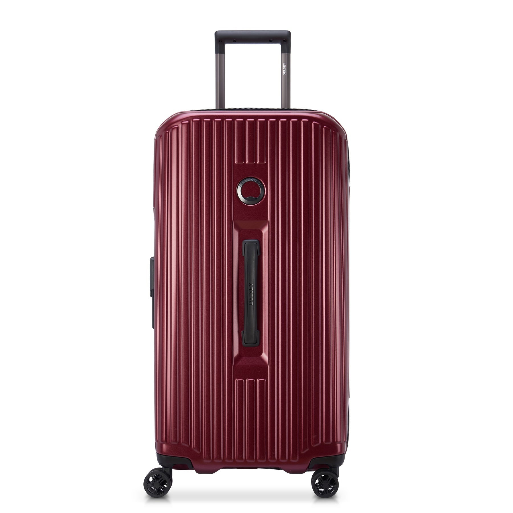 DELSEY デルセー ソフトスーツケース キャリーバッグ 赤 - トラベルバッグ