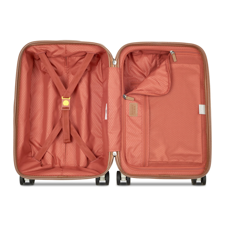 【美品】DELSEY デルセー CHATELET 44Lスーツケース 機内持込 1-3泊] デルセー シャトレハードプラス 44L アンゴラ 4輪 Delsey