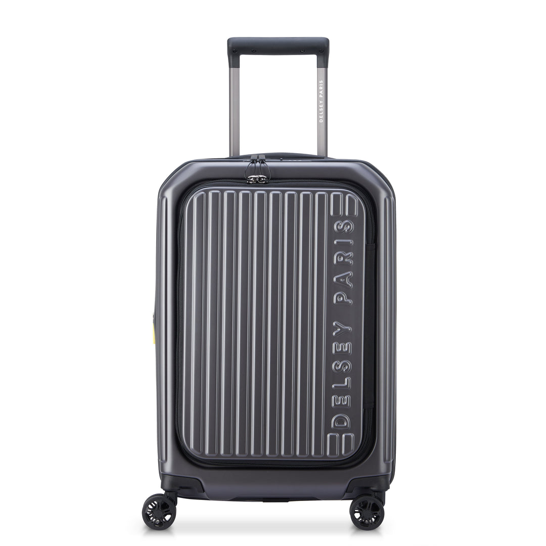 SECURITIME ZIP - 55 CM 4 DOUBLE WHEELS EXPANDABLE CABIN TROLLEY