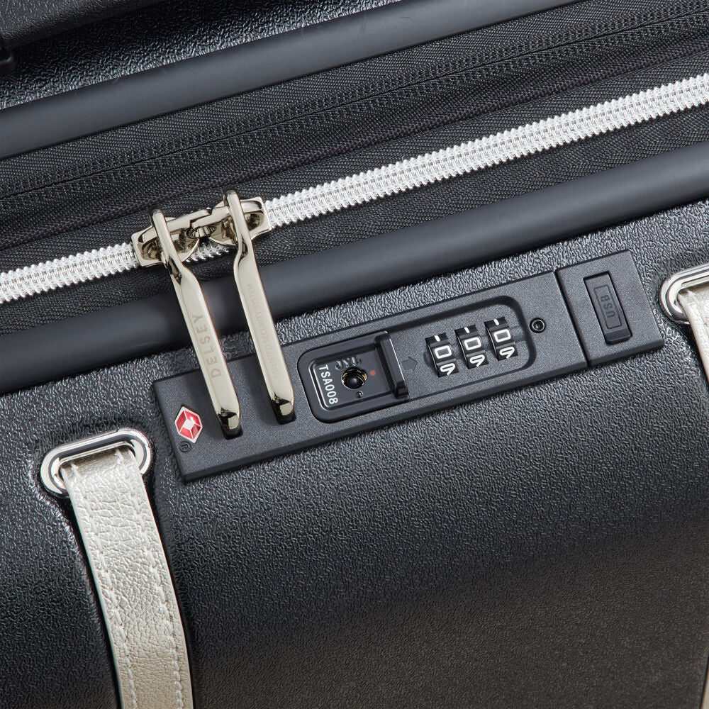 CADENCE - 55 CM 4 DOUBLE WHEELS EXPANDABLE CABIN TROLLEY CASE