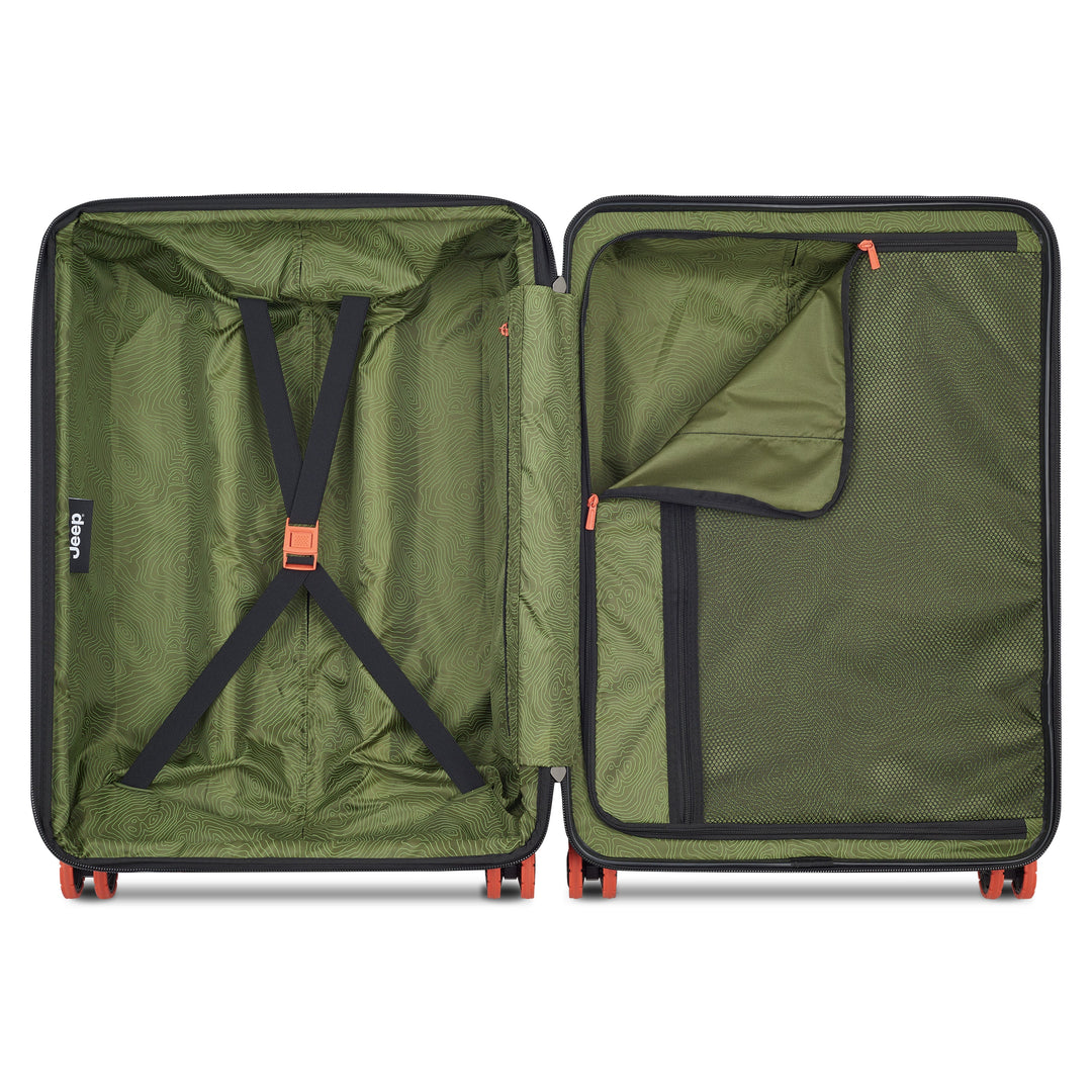 JEEP - JH001A 66 CM 4 DOUBLE WHEELS EXPANDABLE TROLLEY CASE / 拡張