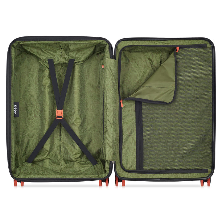デルセー　スーツケース JEEP　キャリーケース　旅行バック JEEP - JH001A 69 CM 4 DOUBLE WHEELS EXPANDABLE TROLLEY CASE / 拡張