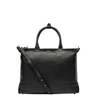 LE CUIR GRAINE - ZIPPERED TOTE BAG