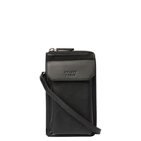 LE CUIR LISSE - CROSSBODY WALLET - HORIZONTAL OPENING