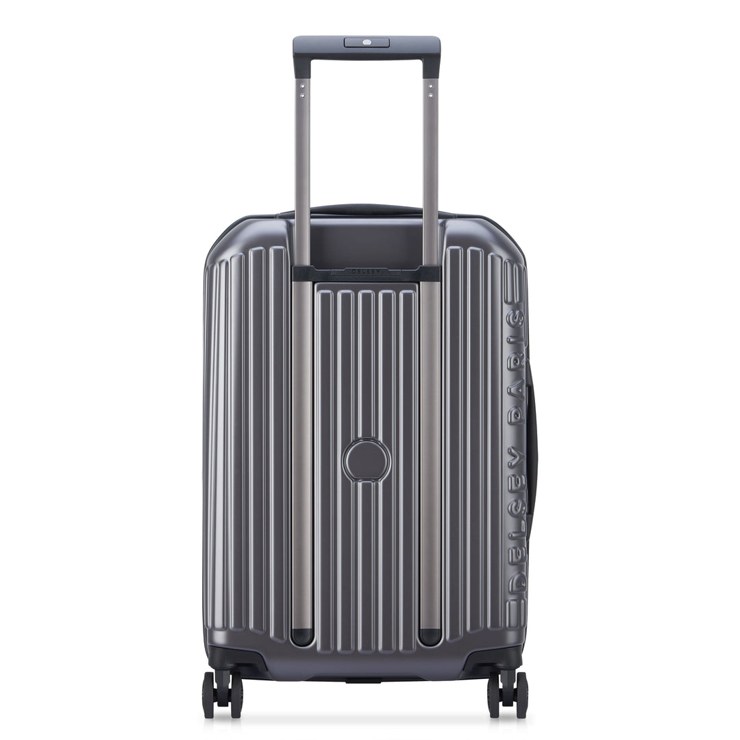 SECURITIME ZIP - 55 CM 4 DOUBLE WHEELS EXPANDABLE CABIN TROLLEY