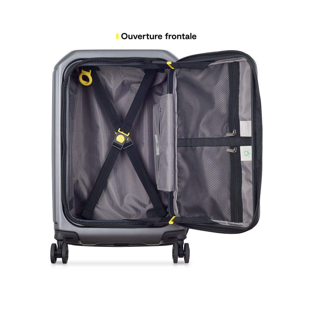 SECURITIME ZIP FO 55 4W EXP TR 機内持ち込み SECURITIME ZIP - 55 CM 4 DOUBLE WHEELS EXPANDABLE CABIN TROLLEY