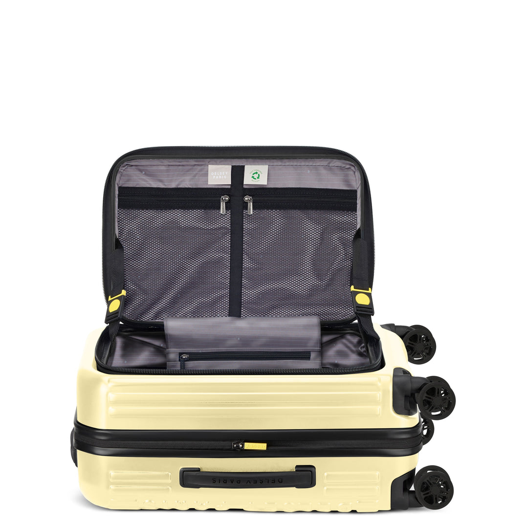 SECURITIME ZIP - 55 CM 4 DOUBLE WHEELS EXPANDABLE CABIN TROLLEY