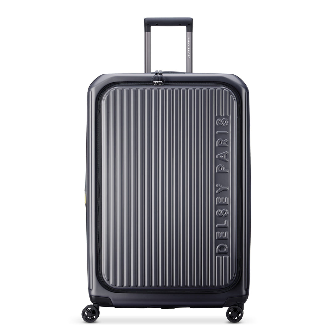 Delsey Paris スーツケース - 77CM フロントオープン拡張機能 SECURITIME ZIP FO 77 4DW EXP TR - 77cm フロントオープン/拡張機能
