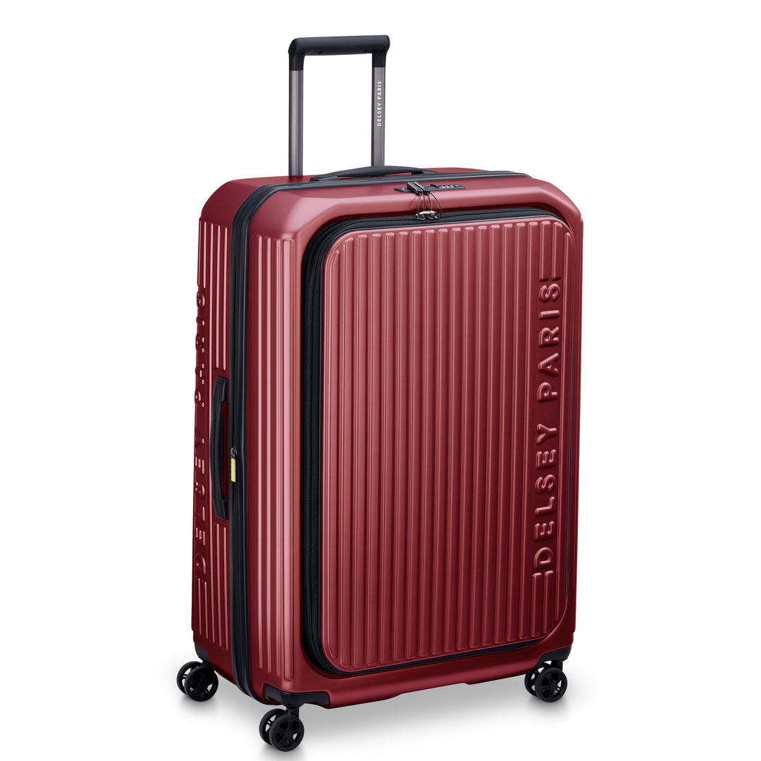 SECURITIME ZIP - 75.5 CM 4 DOUBLE WHEELS EXPANDABLE TROLLEY CASE