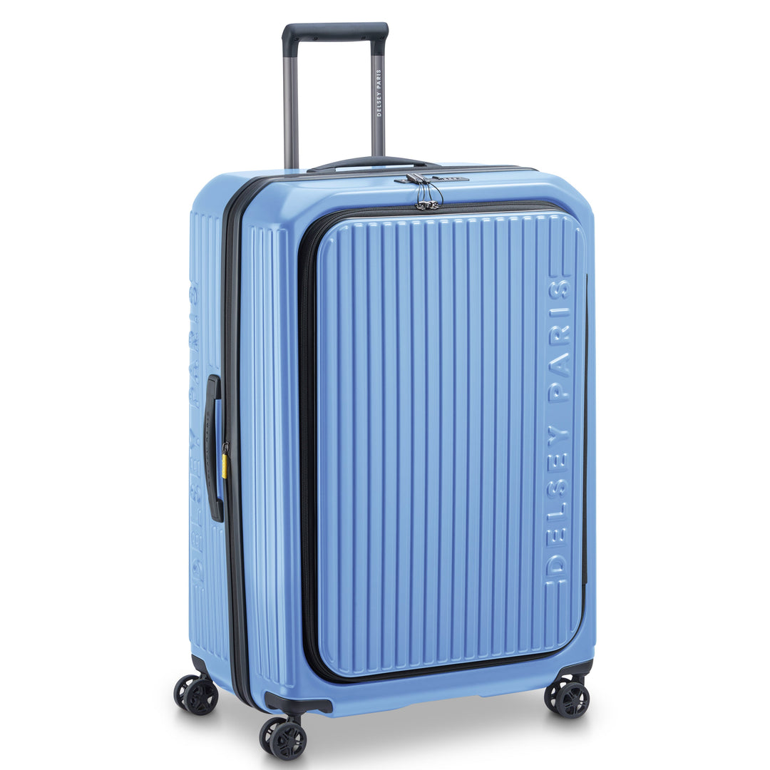 SECURITIME ZIP - 75.5 CM 4 DOUBLE WHEELS EXPANDABLE TROLLEY CASE
