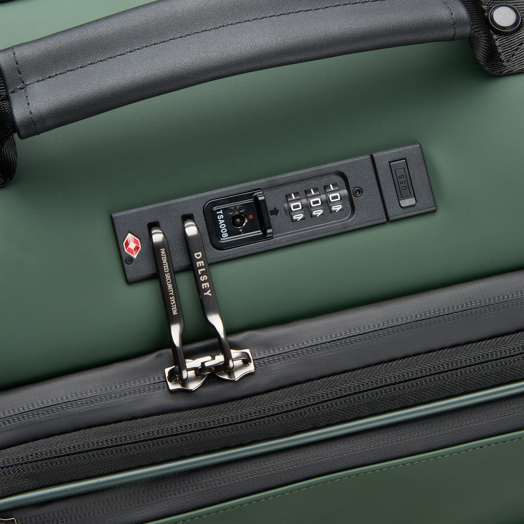 TURENNE - SOFT 55 CM 4 DOUBLE WHEELS EXPANDABLE CABIN TROLLEY CASE