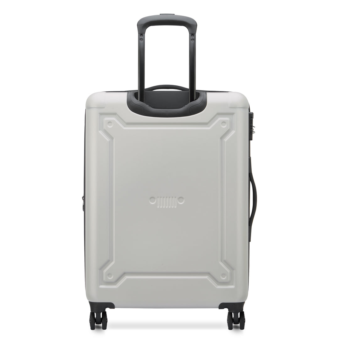リ 未使用品 DELSEY シルバー キャリーケース 4輪 JEEP JH004C 66 4DW EXP TR CA- M (66cm)/拡張機能付き – DELSEY